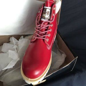 NIB Men's Red Boots #URFABDEALS